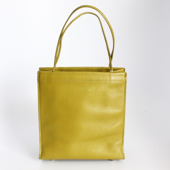 Bonnie Cashin for Coach Tiny Tote Bag Mimosa Leather Rare Vintage Cashin Carry - Picture 8 of 13